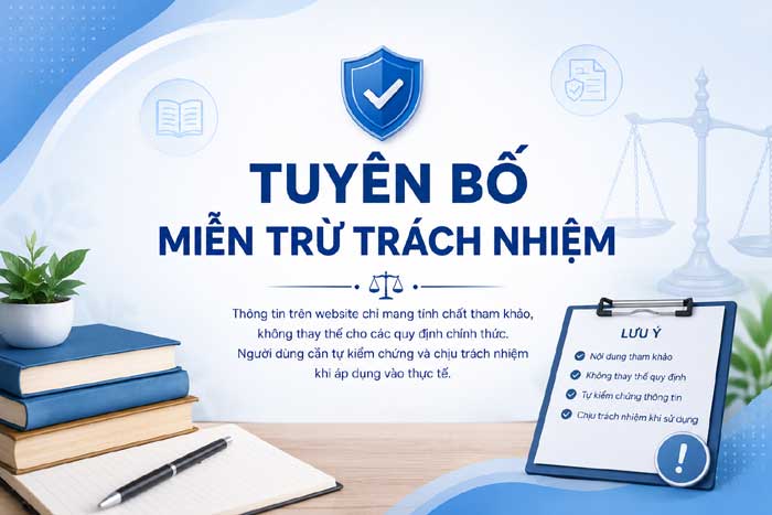 Tuyên bố miễn trừ trách nhiệm